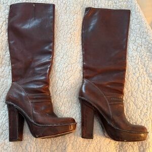 Frye y2k Victoria Tall Platform Boots